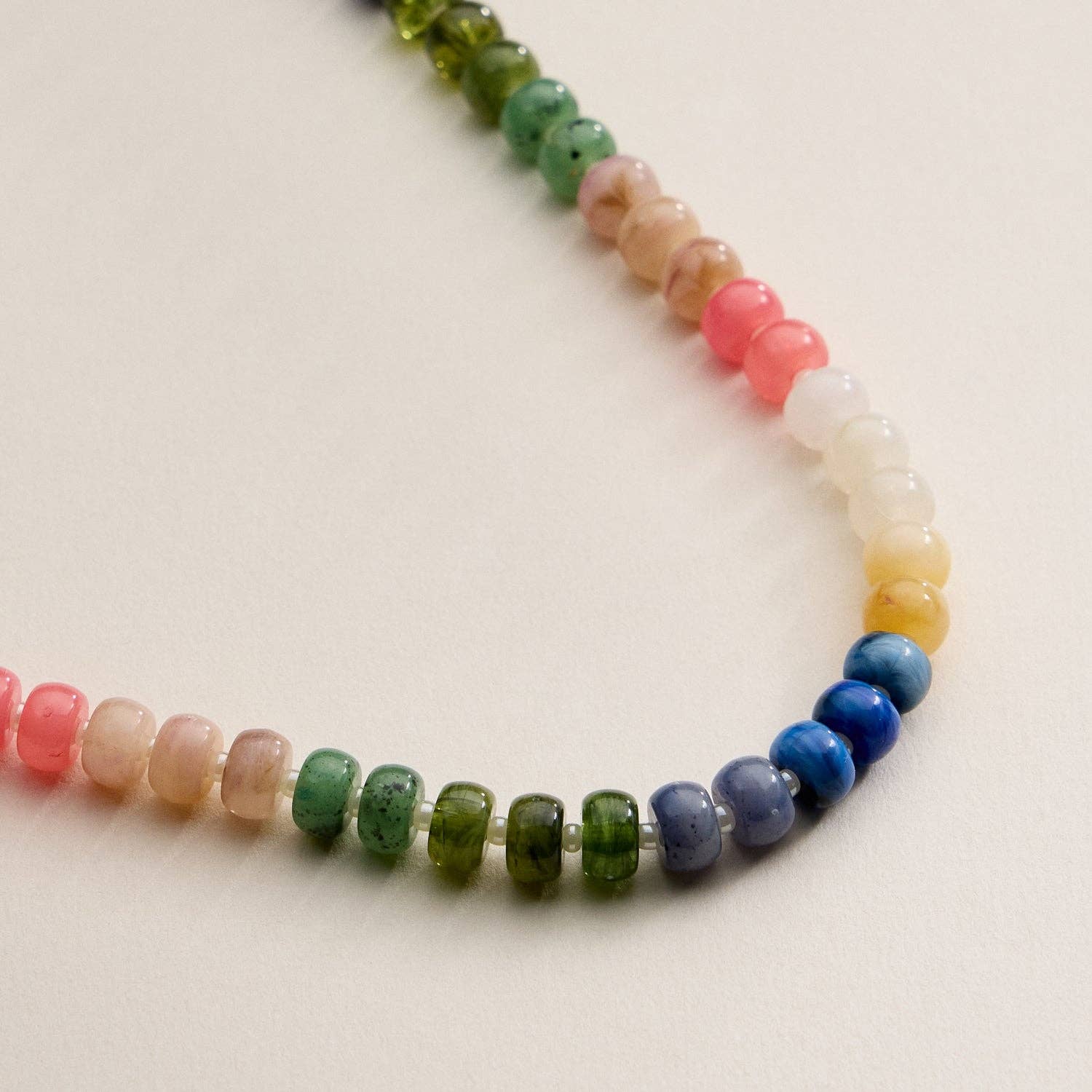 Frem - Wholesale Purse/Bag Accessory - Women's - Colorful Beaded Bag Charm with Gold Clasp Trendy Accessory4