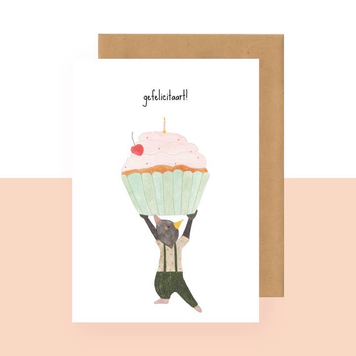 Postkarte - gefelicitaart für den Großhandel von Studio Bertha