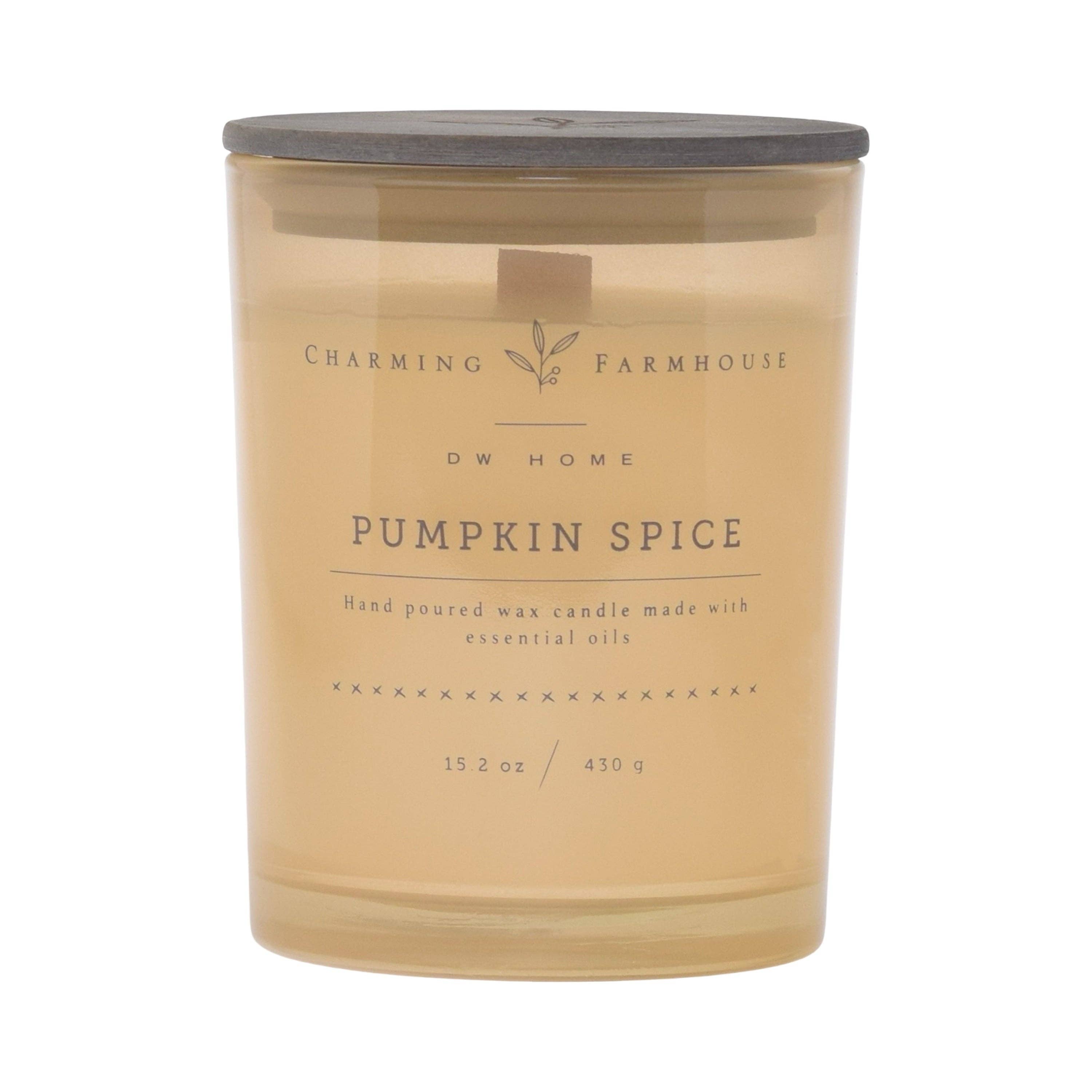 Goodies – wholesale Jar/filled candle – Pumpkin Spice1