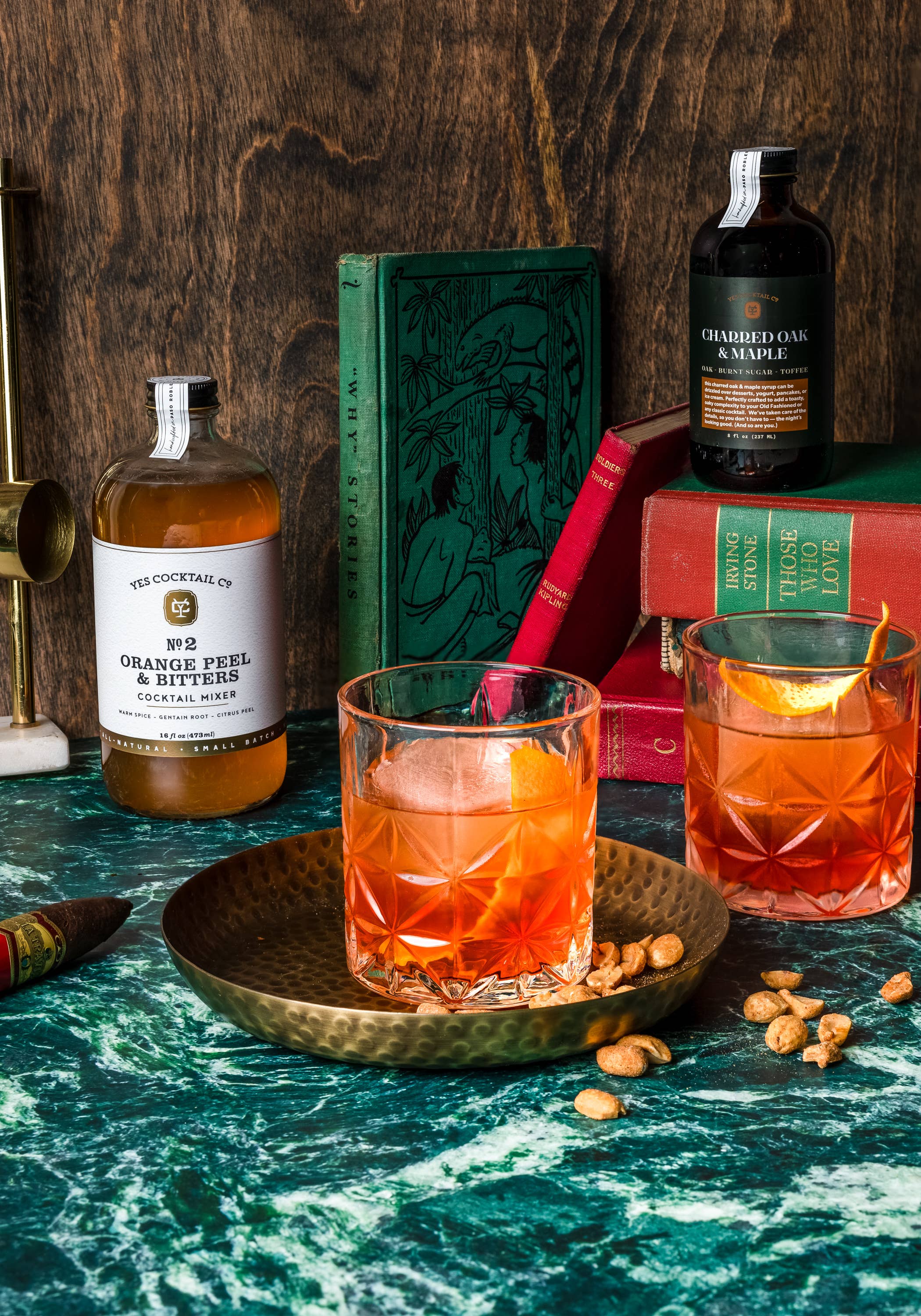 Yes Cocktail Co – Mistura de coquetel/xarope por atacado – Misturador de coquetel de casca de laranja e amargo4