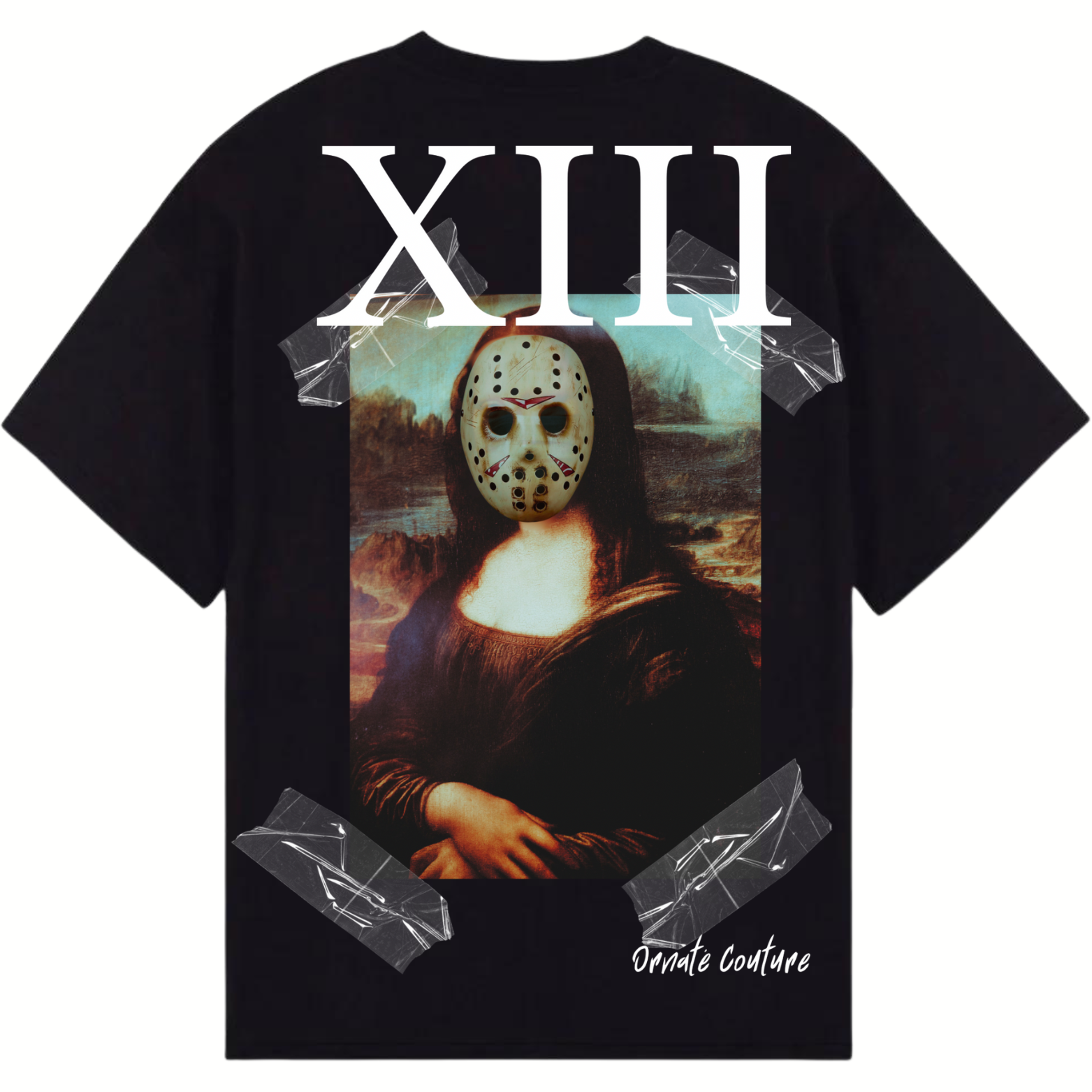 Ornaté Couture - Venta al por mayor Camiseta estampada - Unisex - Camiseta Mona Lisa x Jason1