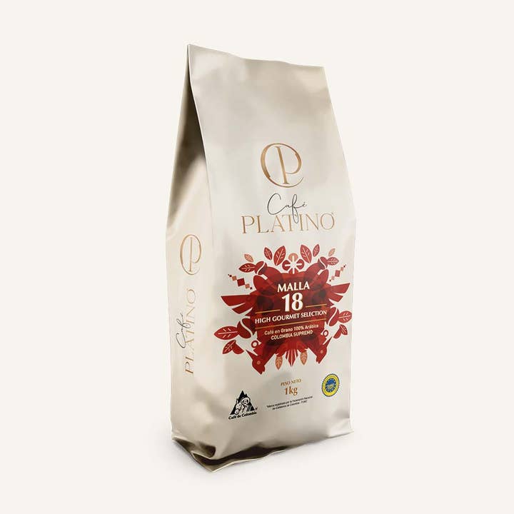 Café Platino - Wholesale Coffee Beans - Coffee from Colombia Excelso +142