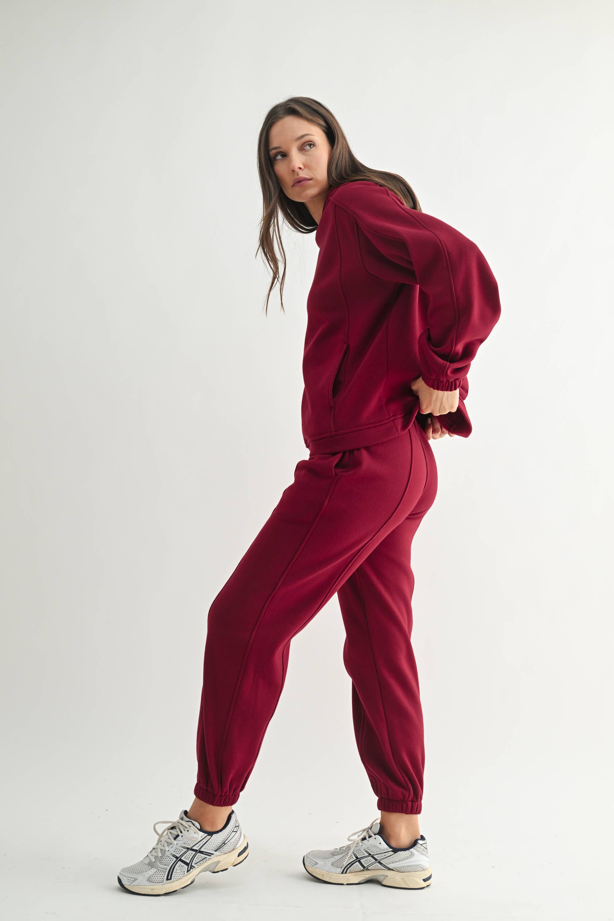 Mono B - Wholesale Athletic Sweatpants/Joggers - Women's - Brushed Fleece Sweatpants5