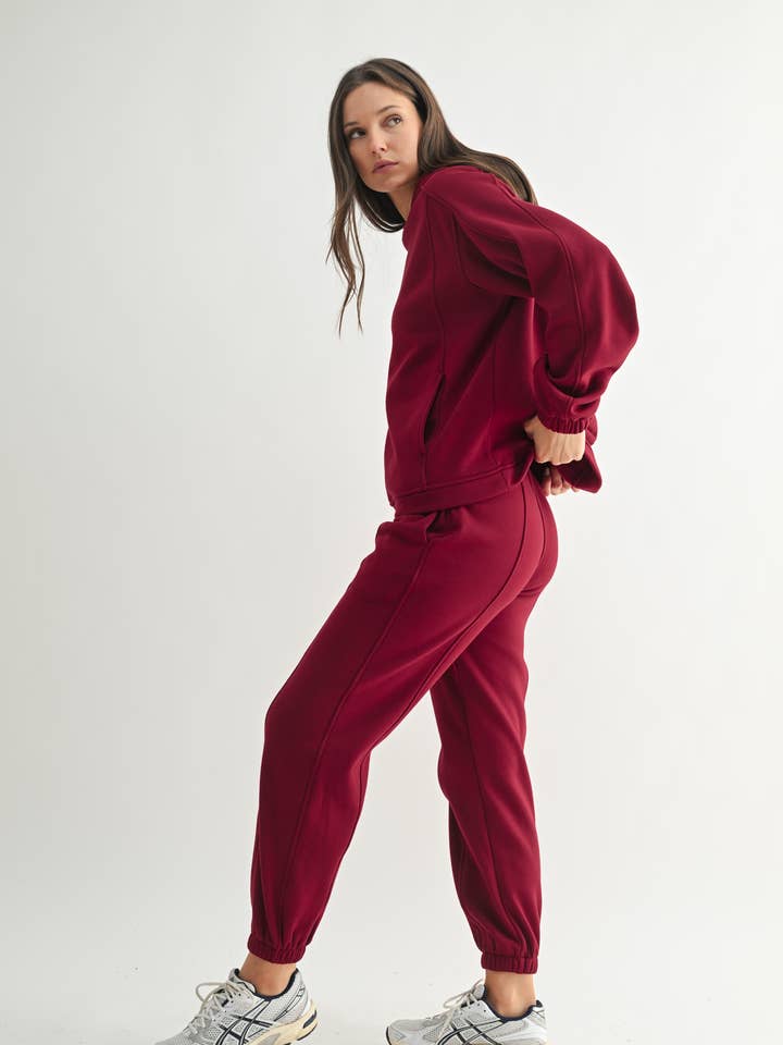 Mono B - Wholesale Athletic Sweatpants/Joggers - Women's - Brushed Fleece Sweatpants5