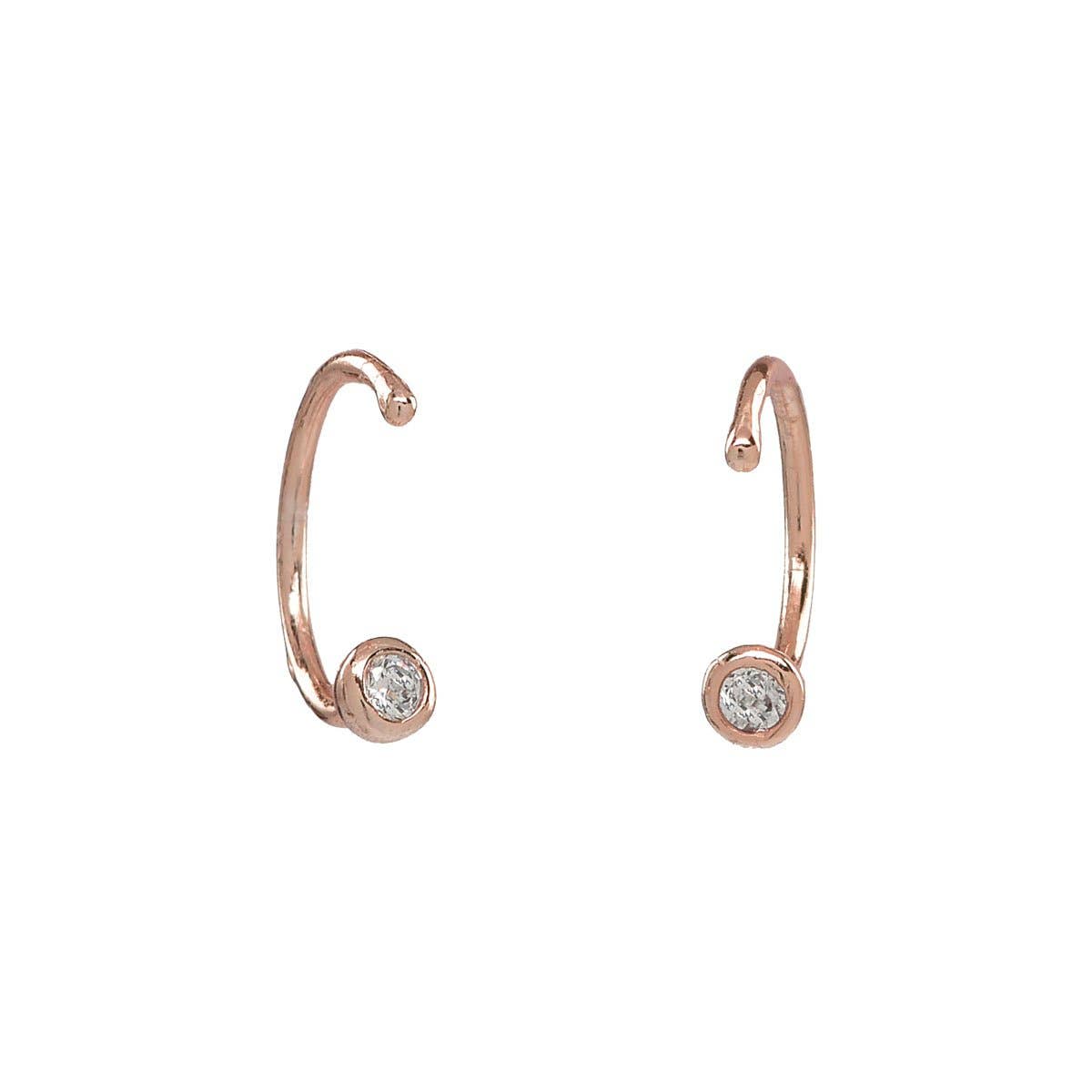 Ofina Jewelry – wholesale Huggie earrings – CZ Open Huggies3