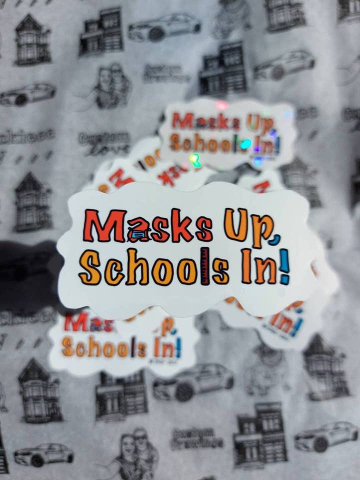 Autocollants en vinyle Retour à l'école pour la vente par LeeJackieeeDraw