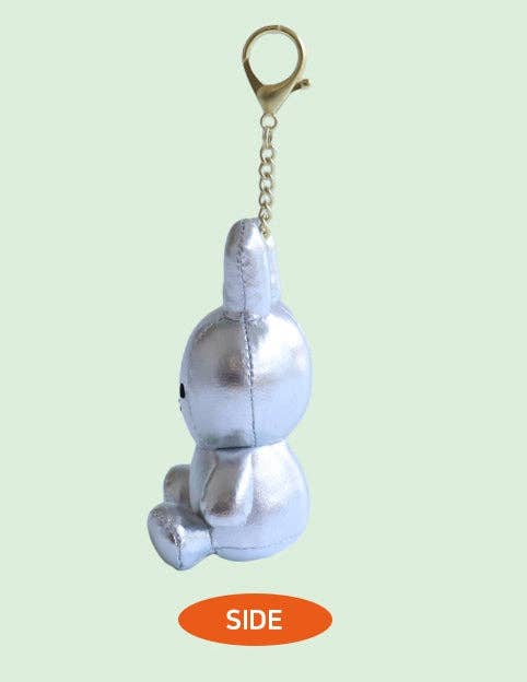 K-Wonderland - Wholesale Keychain - Women's - Miffy Keyring Plush Dolls Glow-in-the-Dark, Silver, Gold18