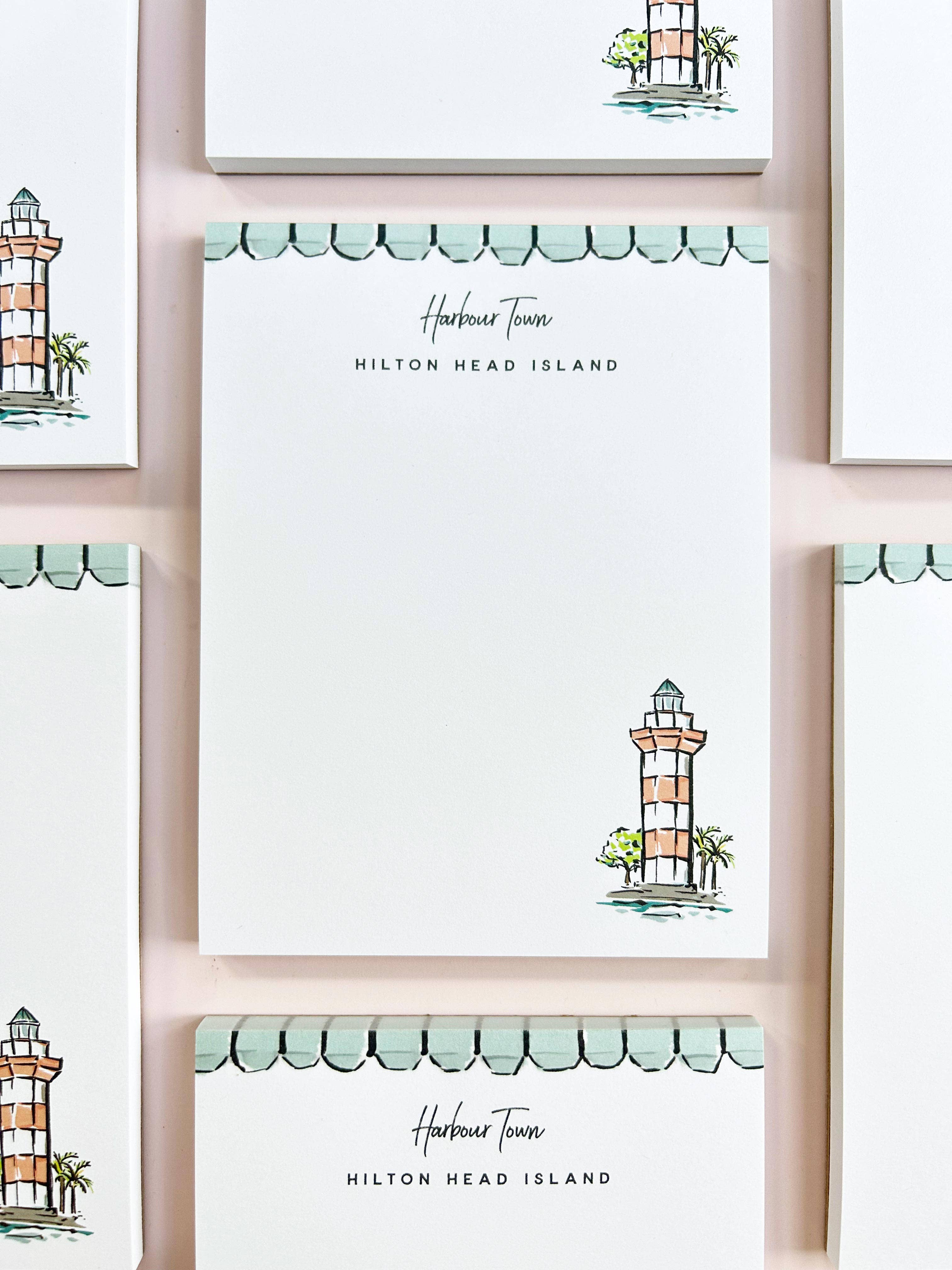 Texture Design Co - Wholesale Notepad - Sherbet Painted Streets - The Harbour Town Notepad5