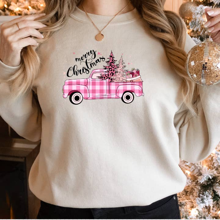Christmas Sweatshirt, Women's, Unisex for wholesale by Crafty Mamas Creationz