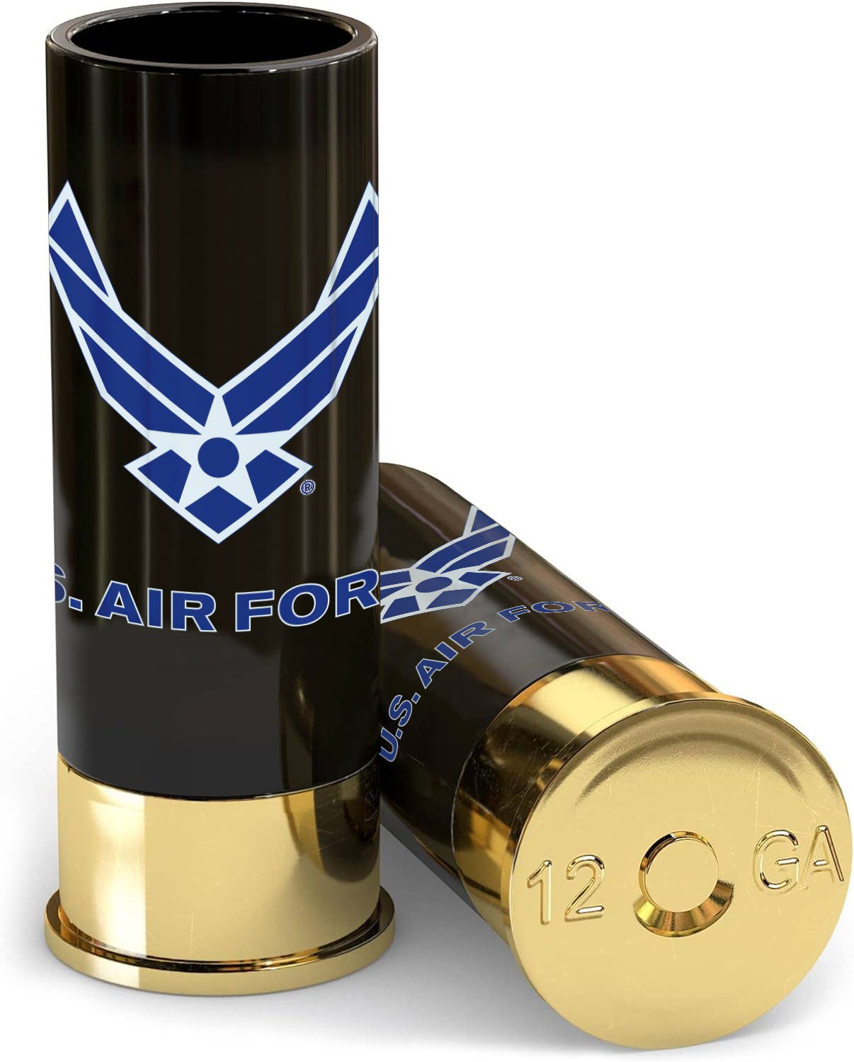 Old Southern Brass - Wholesale Shot Glass - 12 Gauge U.S. Air Force Shot Glasses - Set of 41