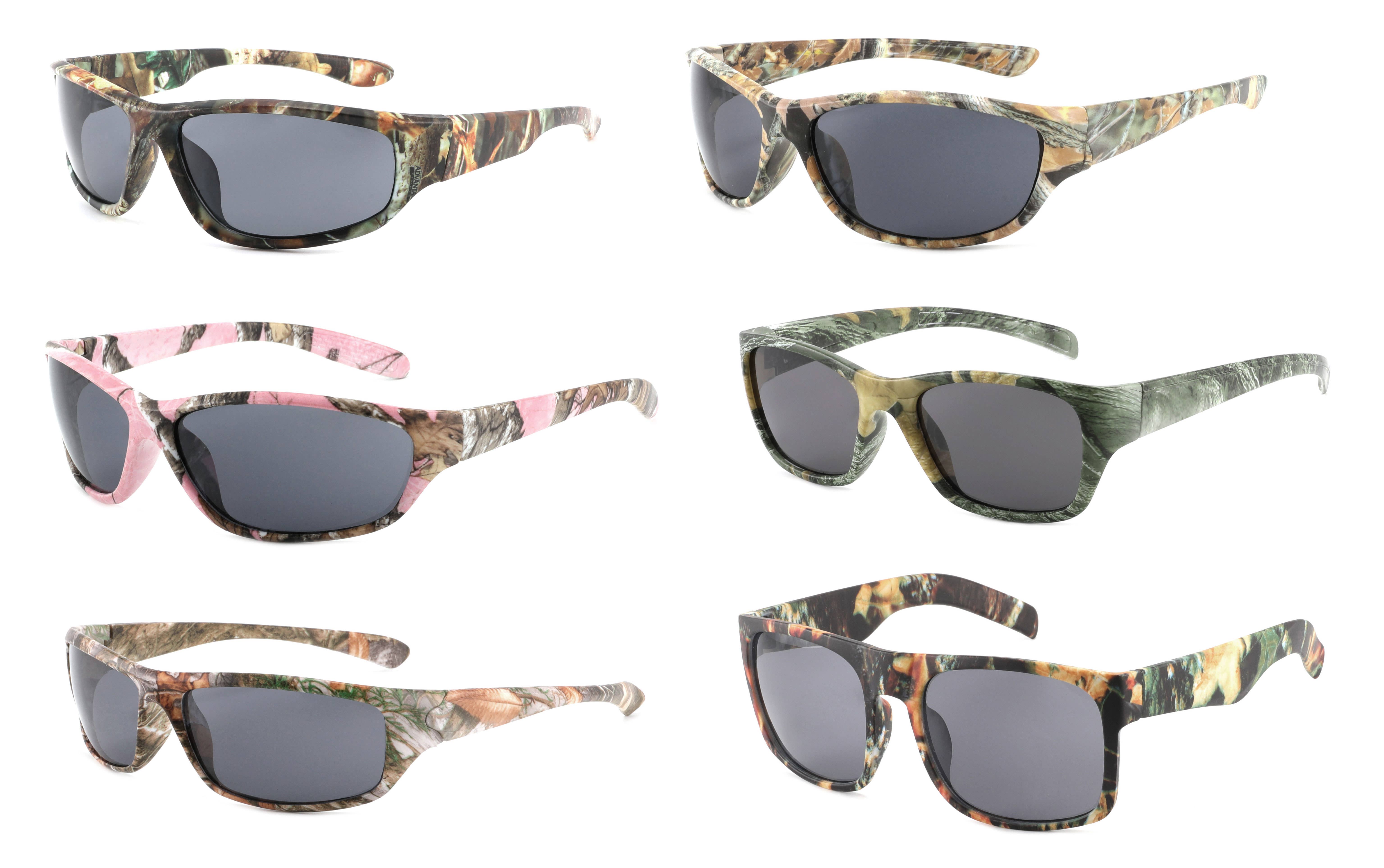 Apollo Eyewear - Wholesale Sunglasses - Unisex - Assorted Camo Sunglasses with Floor Display1