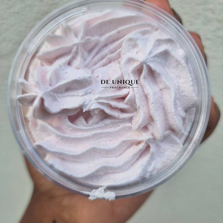 De Unique Fragrance - Wholesale Whipped Soap - Whipped Soap Sparkle 100g Monoi/ Savons Fouetté4