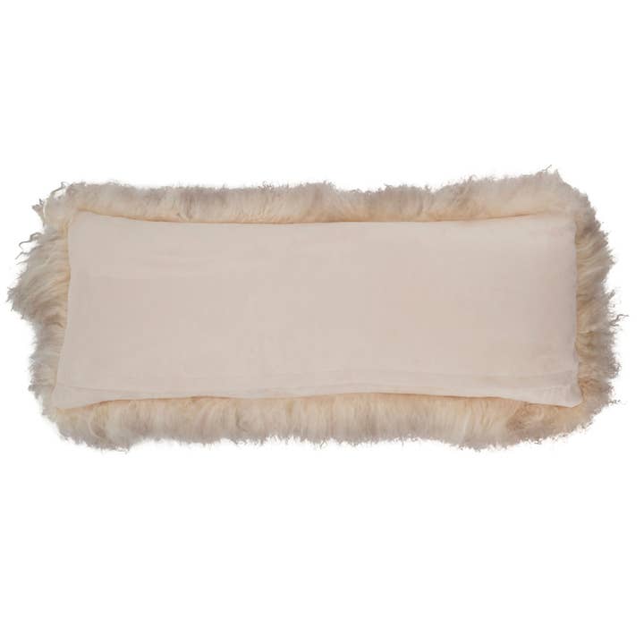 Saro Lifestyle - Wholesale Throw/Decorative Pillow - Mongolian Lamb Fur Pillow - Poly Filled10