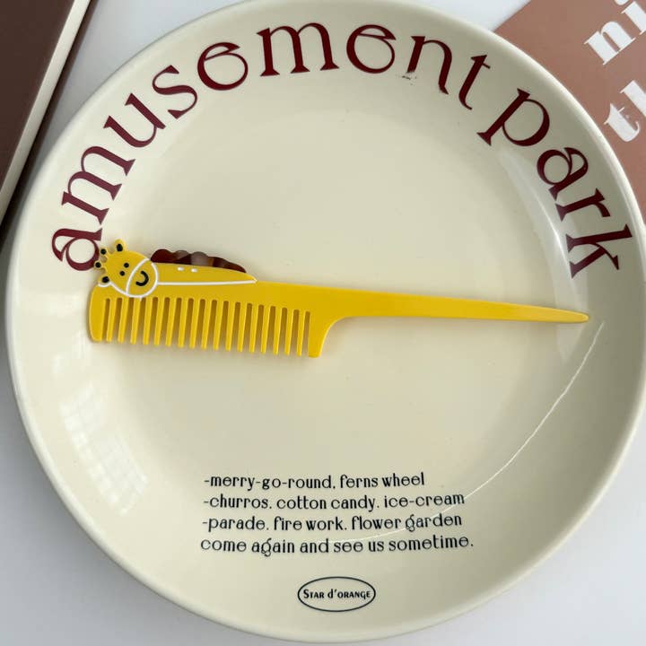 SoapElenGlen - Wholesale Hair Brush/Comb - Whimsical Animal Acetate Combs,Vegetable Portable Hair Tools24