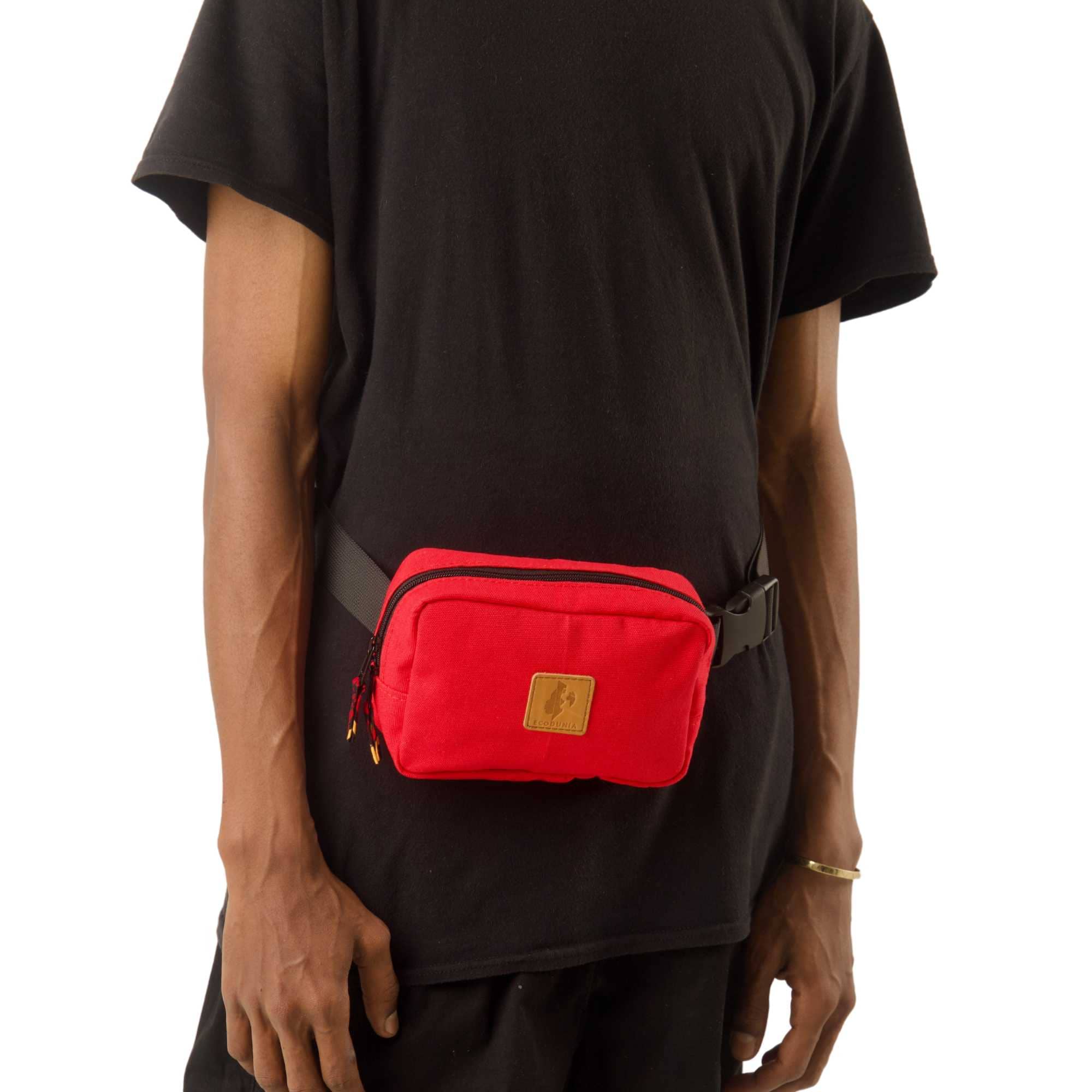 Ecodunia - Wholesale Belt Bag - Unisex - Canvas Crossbody Belt Bag Pouch, The Everywhere Belt Bag 1L33