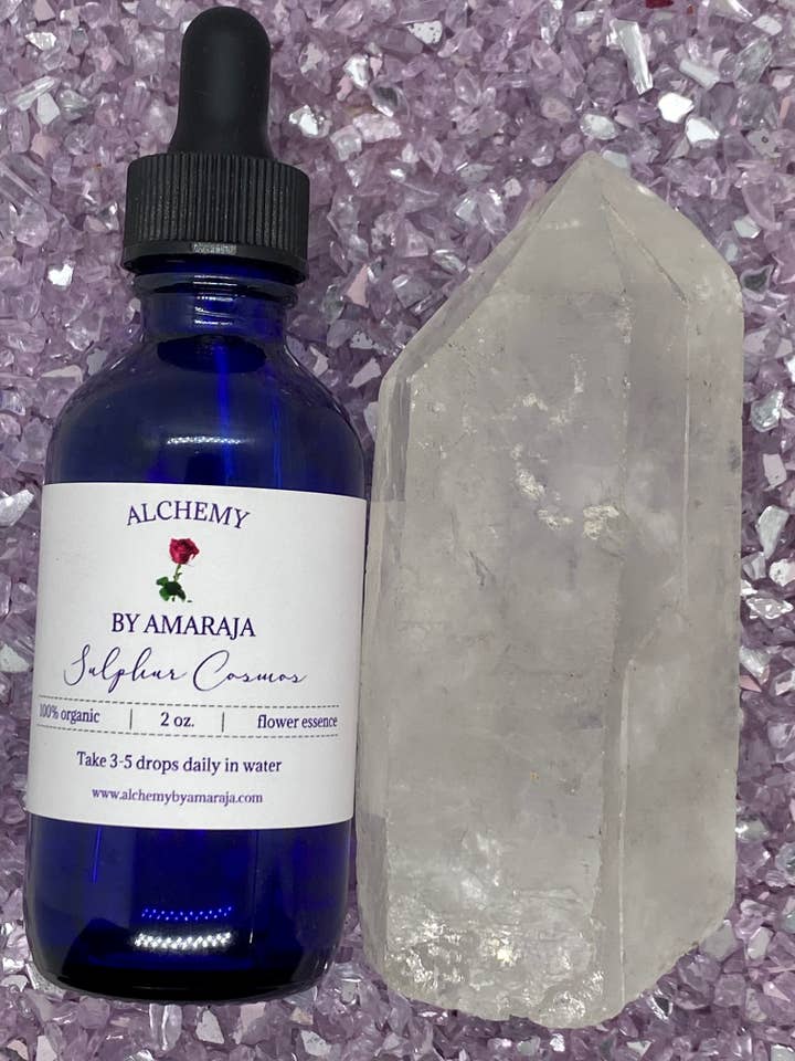 Sulphur Cosmos Essence 2oz pour la vente par Alchemy by Amaraja