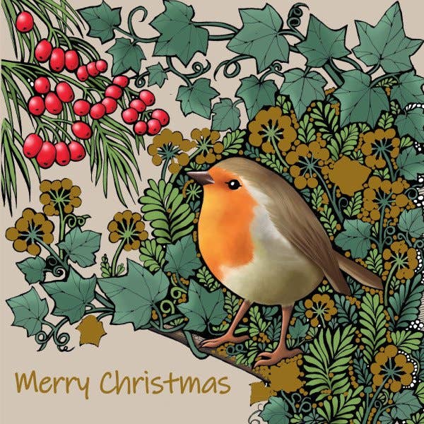 Robin (spot foiled) - XE2039 for wholesale by Alff a Bet Design