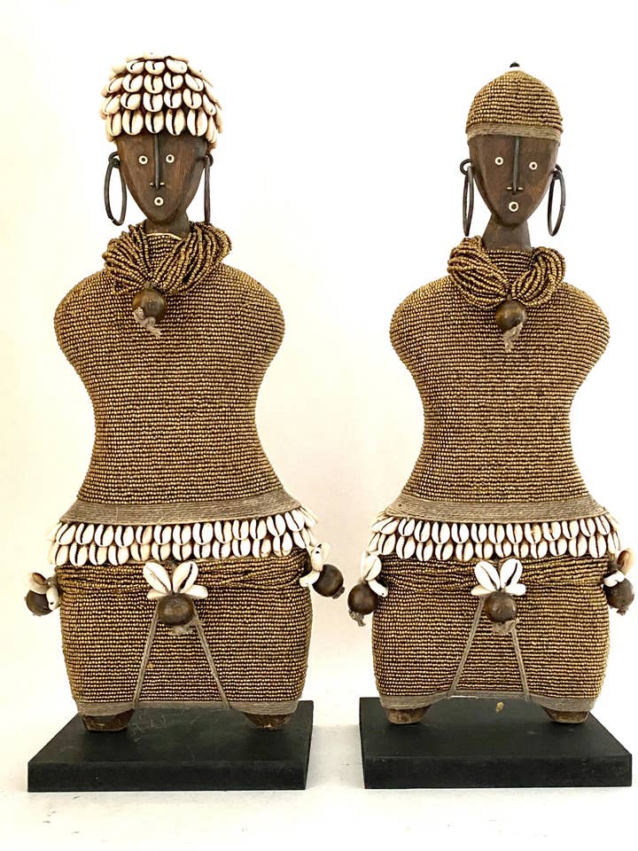 Carved Wooden Doll (16.55 in) DFF42G for wholesale by Terracotta Grey