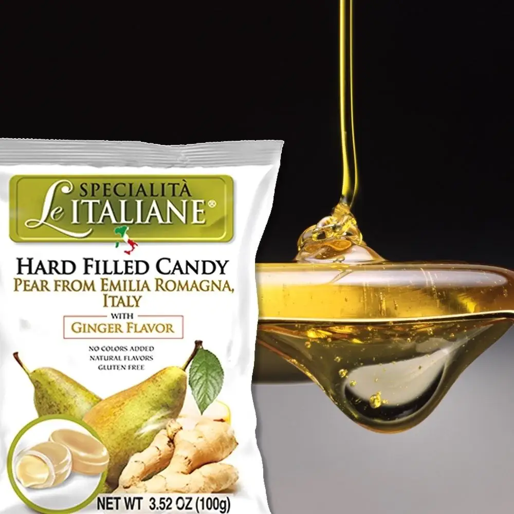 Fine Italian Food - Wholesale Hard Candy - Le Specialità Italiane Candy with Pear & Ginger, 3.52 oz.2