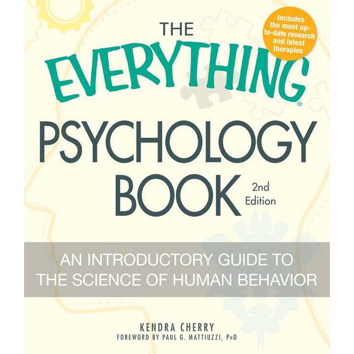 Everything Psychology Book by Kendra Cherry for wholesale by Simon & Schuster