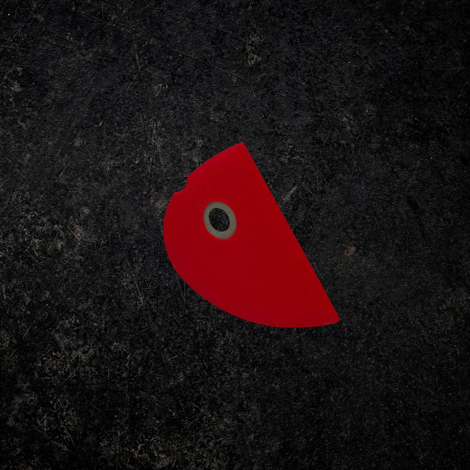 Messermeister – wholesale Kitchen tool/gadget – Red Mini Silicone Bowl Scraper1