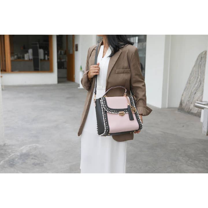 MKF Collection - Wholesale Crossbody Bag - Women's - Flora Crossbody Handbag Women by Mia K. Valentine's Day6