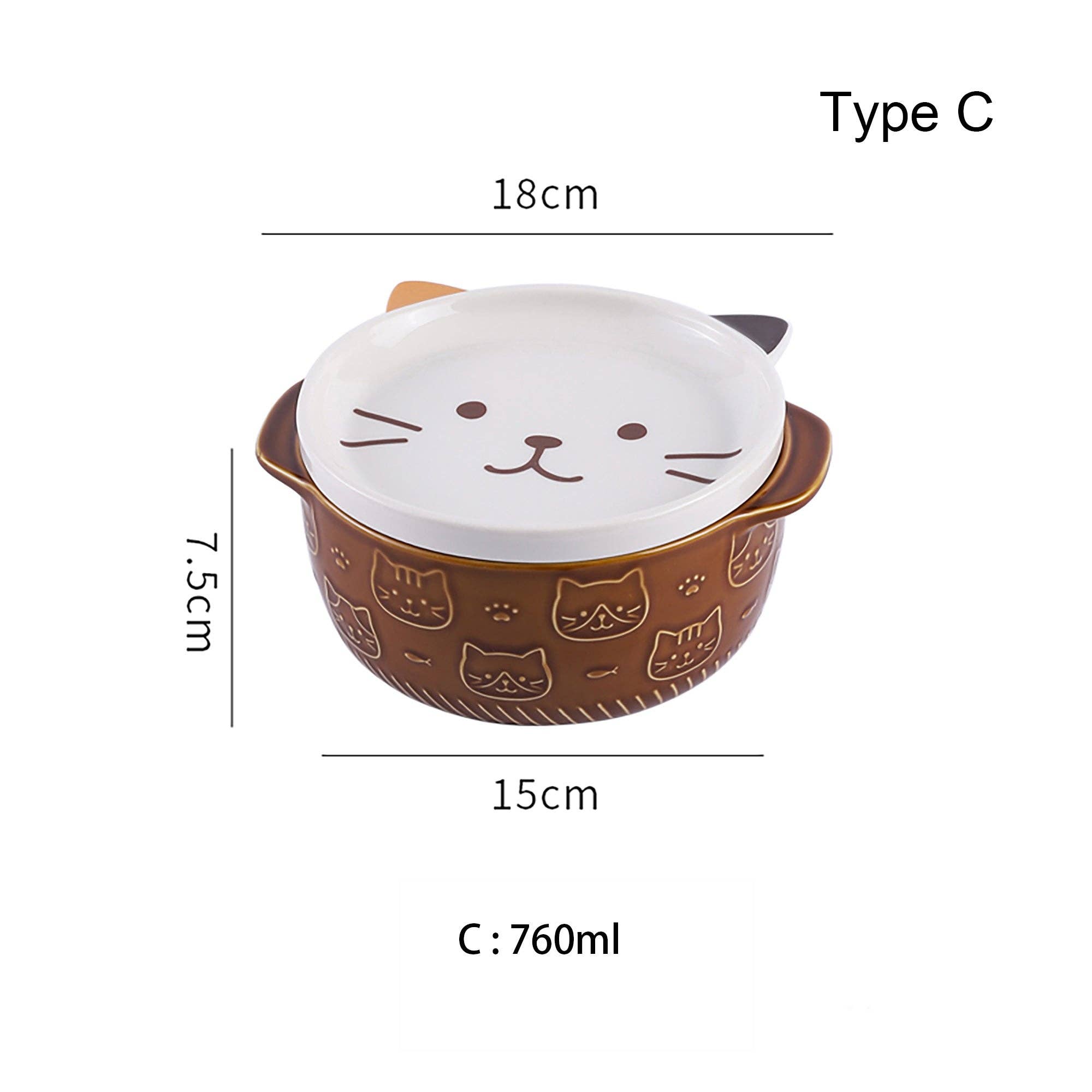 MinoCraft - Vendita all'ingrosso Ciotola - Adorabili ciotole per ramen con disegni di Shiba Inu e gatti2