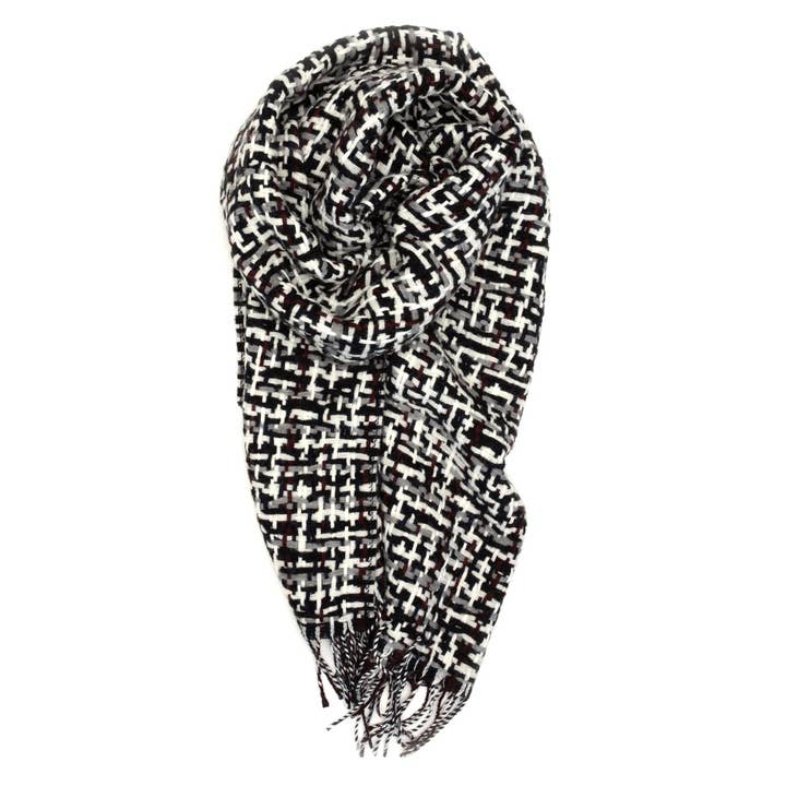 fig & bella - Vendita all'ingrosso Sciarpa - Unisex - Maxi sciarpe in tweed2