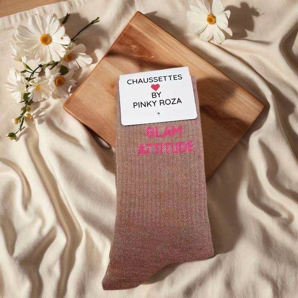 Anais - Wholesale Socks - Women's - high glitter sock21