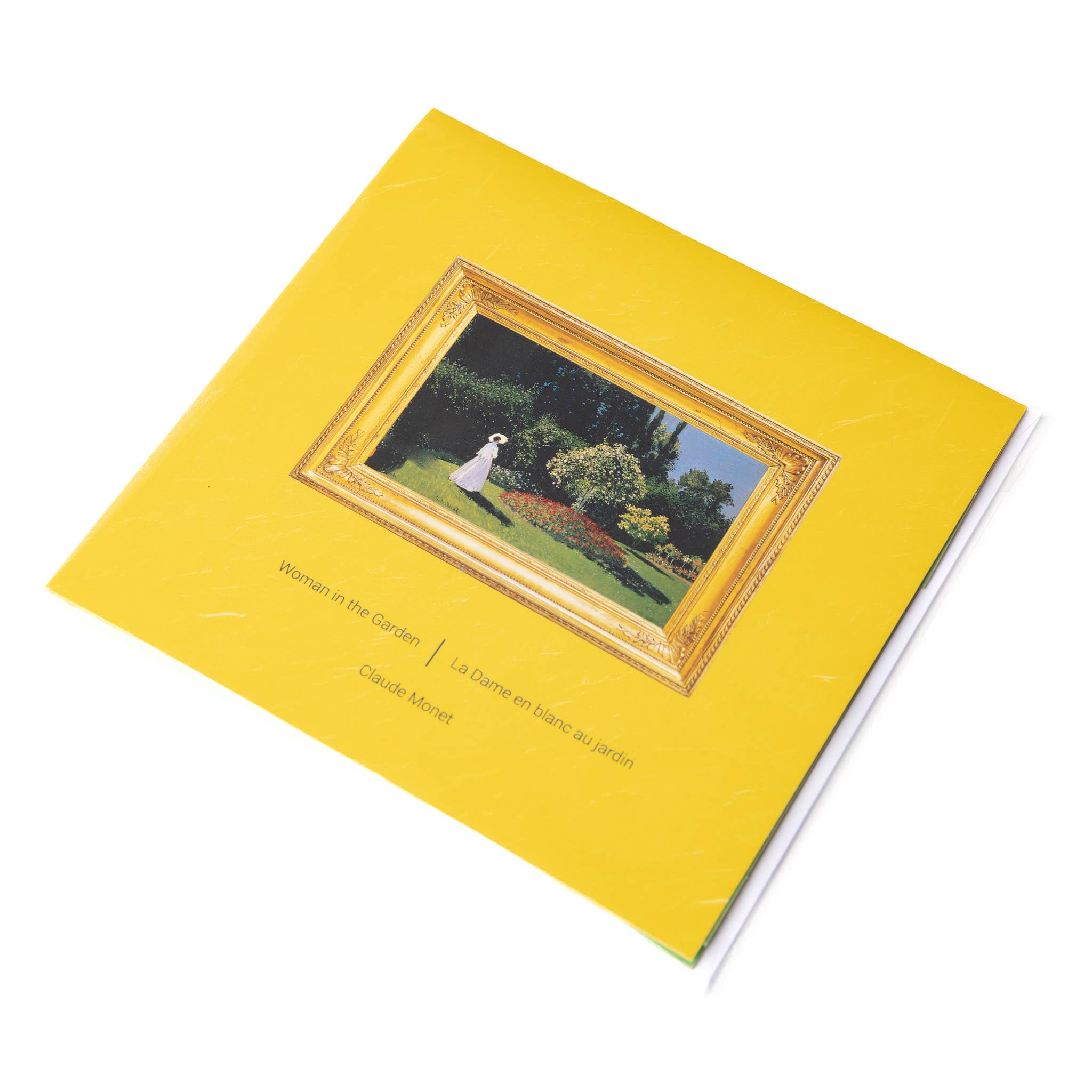 Today is Art Day - Wholesale Everyday Greeting Card - Woman in the Garden - Monet - Pop-up Card2