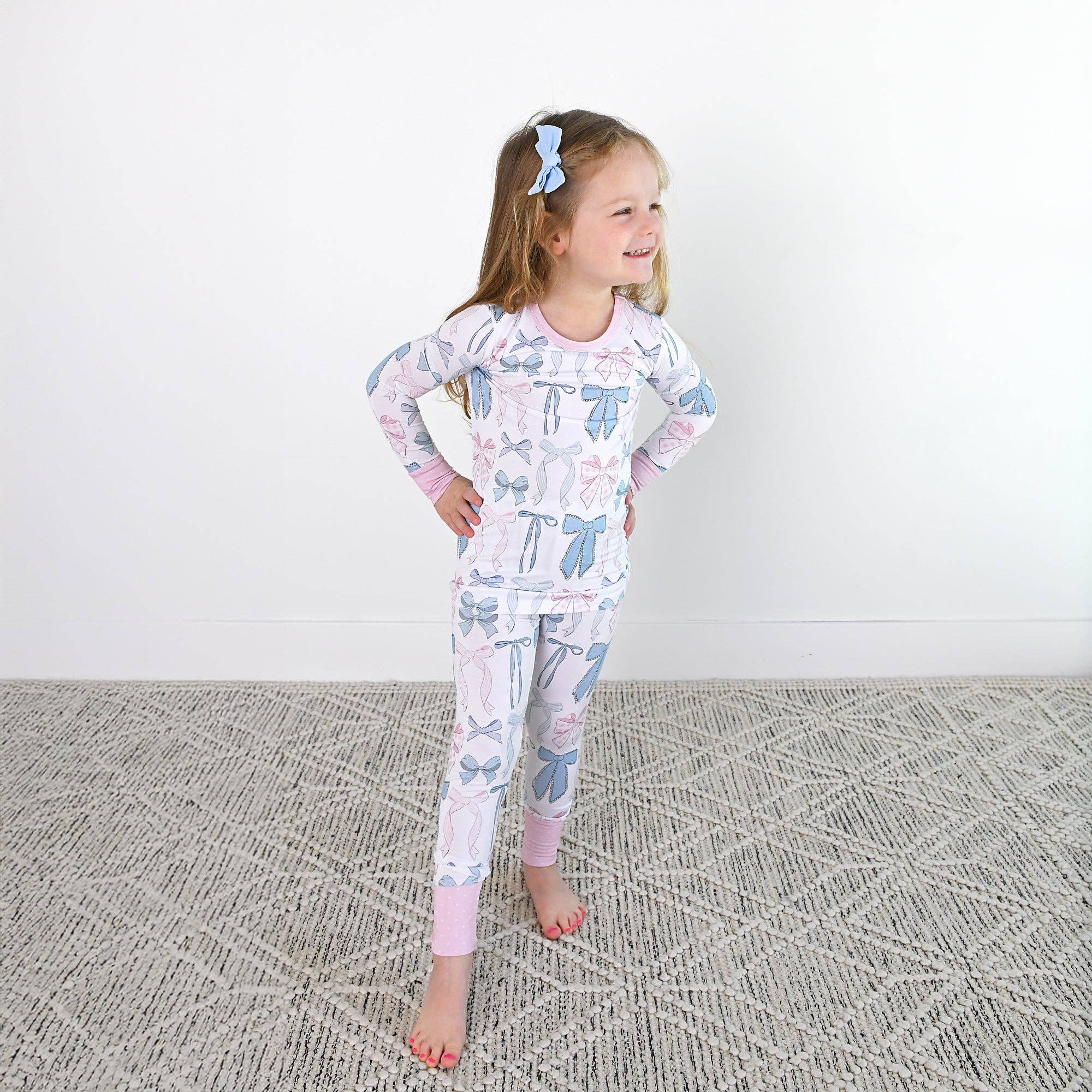 Gigi and Max - Wholesale Pyjamaset - Kinderen - Samantha Bows TWEEDELIG - GEEN KNOP Bamboe Kinderlounge8