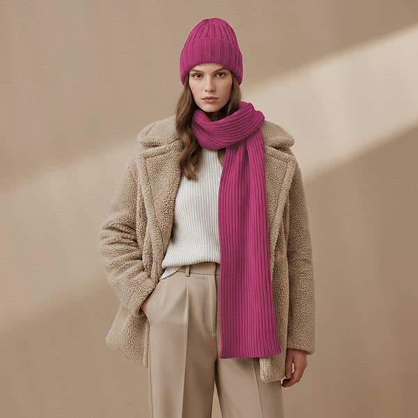 Fox by Ren GmbH - Wholesale Beanie - Women's - Hat & Scarf Set - Jana19