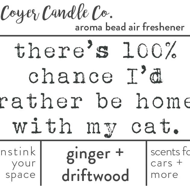 Coyer Candle Co. - Vente Désodorisant pour voiture – unisexe - Désodorisants | Collection Lucky Oliver | Édition Cat3