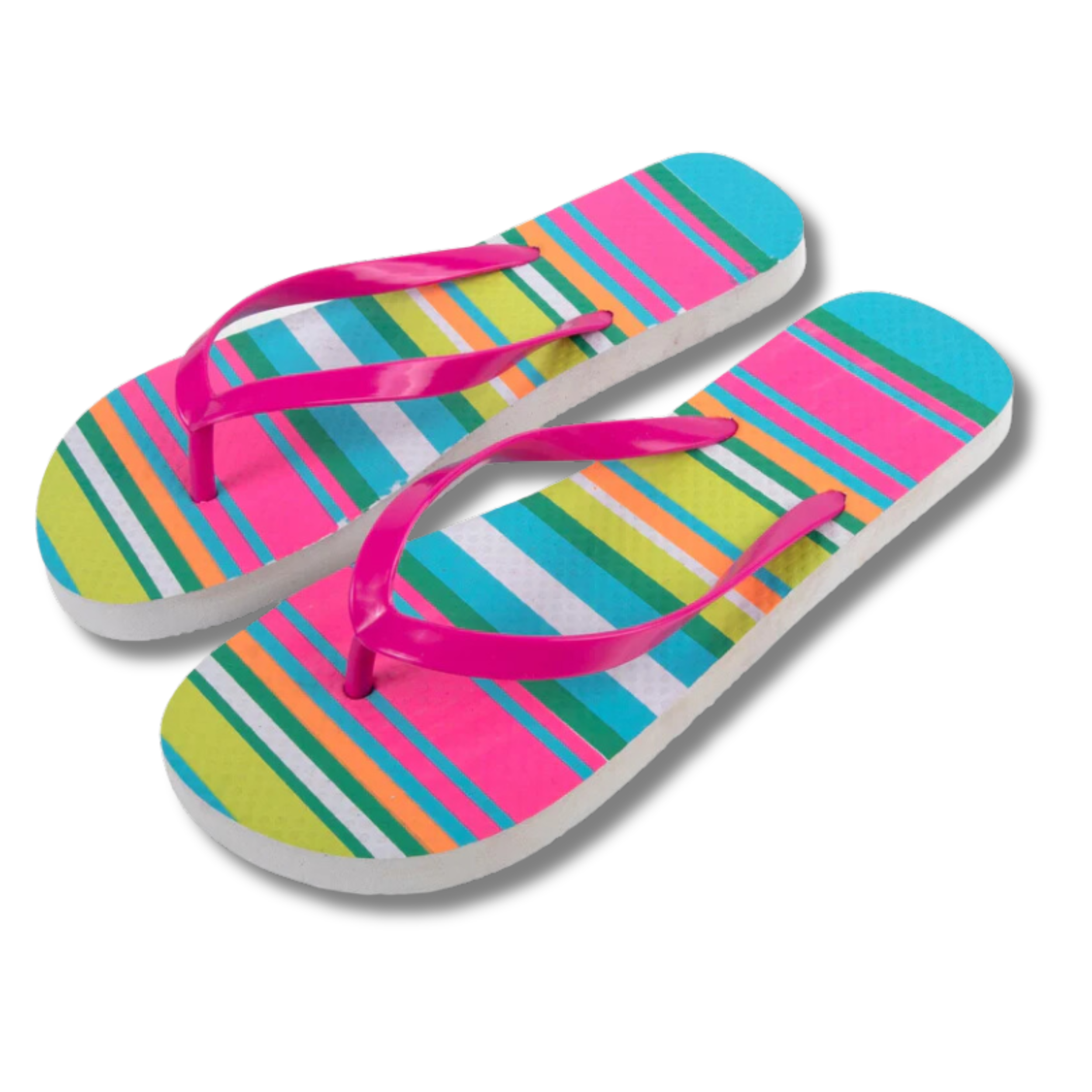 Happy PoP – Großhandel Flip-Flops – Damen – Bedruckte Damen-Badelatschen für den täglichen Gebrauch – Sortiment4