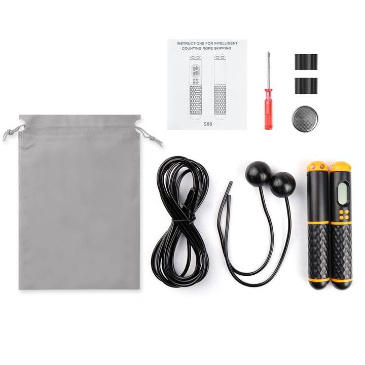Black Onamaste LED Multifunction Jump Rope for wholesale on Faire6