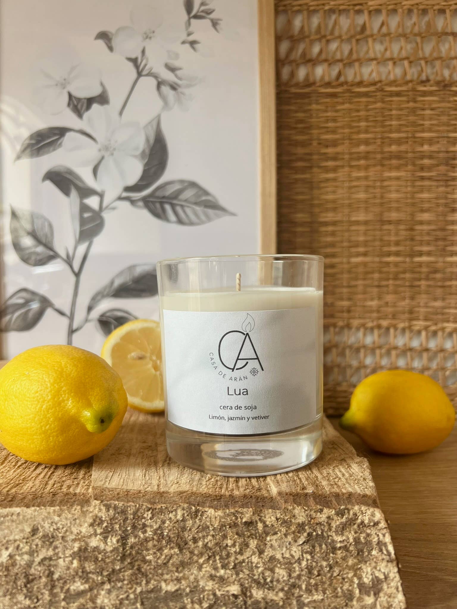 REMOVED BRAND - Wholesale Jar/Filled Candle - Lua "Moon"2