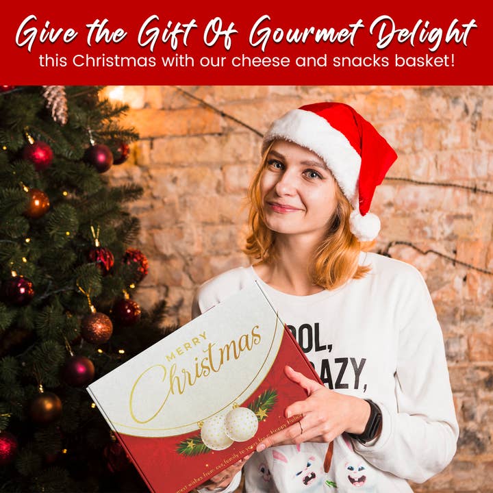 GiftWorld - Wholesale Food Gift Basket - GiftWorld Ultimate Christmas Meat and Cheese Gift Baskets