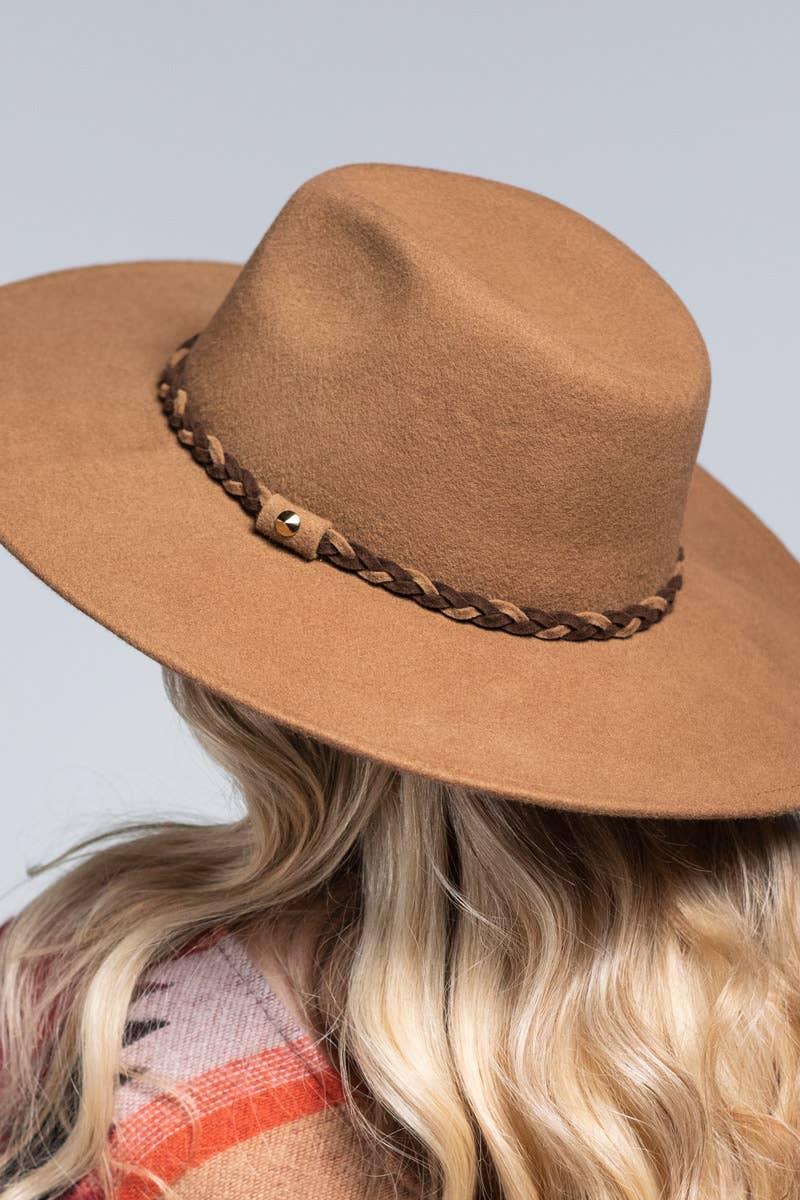 Urbanista - Venta al por mayor Sombrero fedora - Mujer - Sombrero y trenza de Panamá 100% lana2