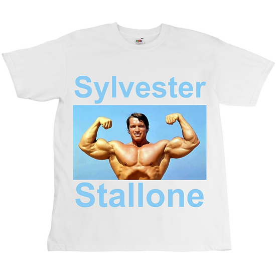 Roukeys - Wholesale T-Shirt (Graphic) - Unisex - Stallone x Schwarzenegger Tee - Unisex - Digital Printing0