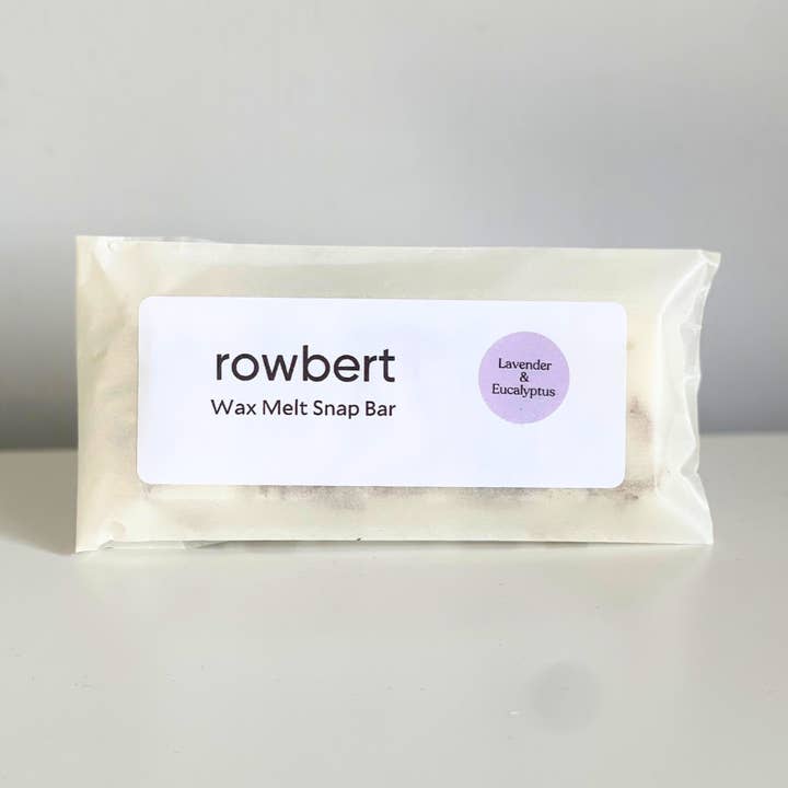 Lavender & Eucalyptus Wax Melt Snap Bar for wholesale by Rowbert
