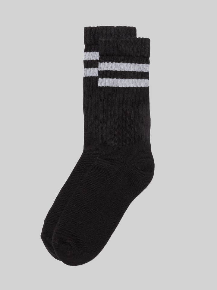 American Trench - Wholesale Socks - Unisex - The Retro Double Stripe8