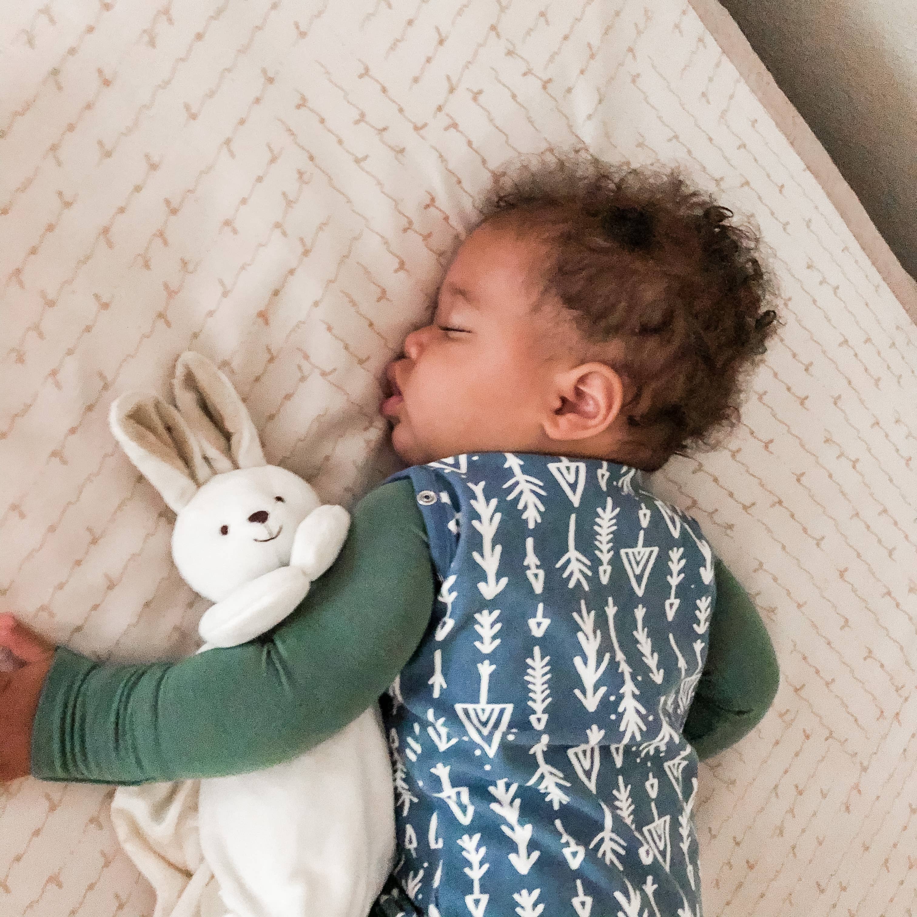 Yikes Twins - Wholesale Security/Cuddle Blanket - Baby - Bunny Lovey security blanket for travel and bedtime6