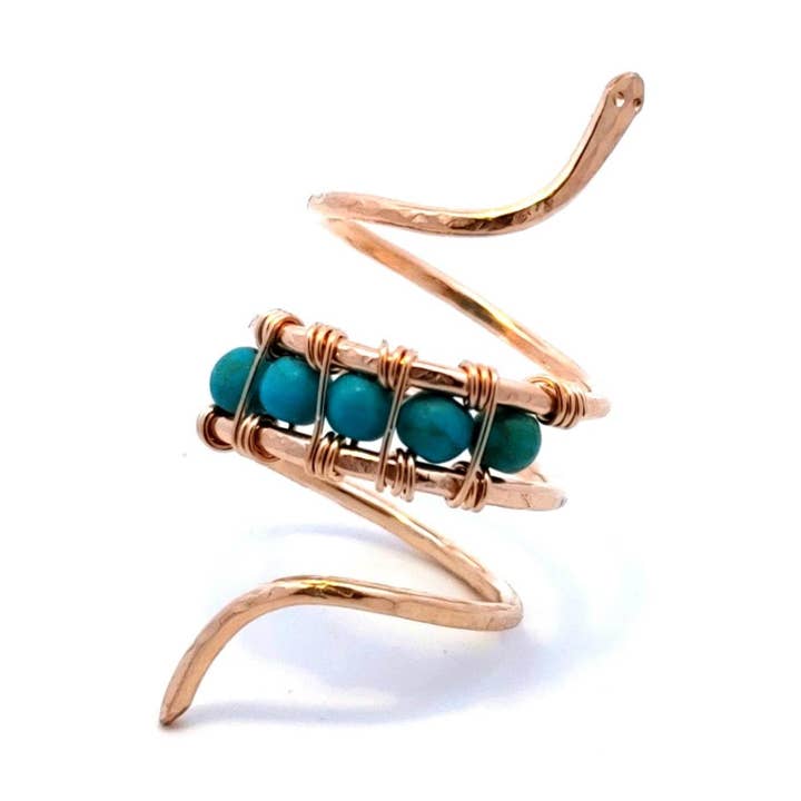 Anel de Cobra com Missangas por atacado de Nashelle Jewelry