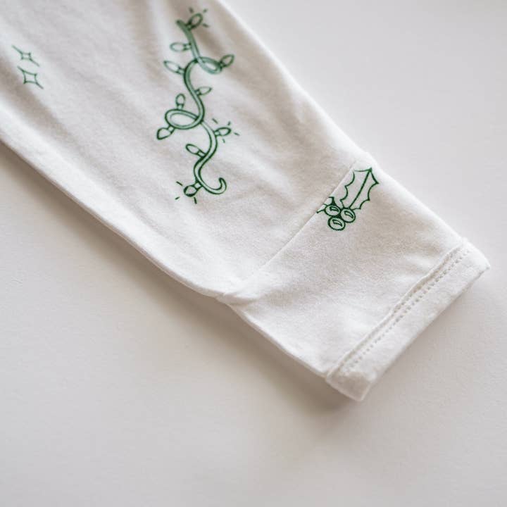 Atlas Grey - Wholesale Sleepsuit - Baby - Holiday Bamboo Pajamas6