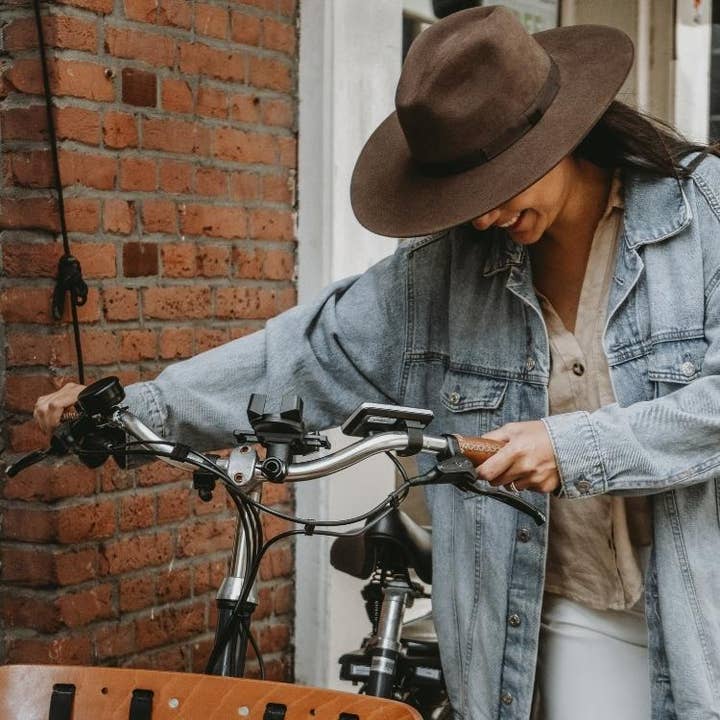 Sandoval Hats - Vente Chapeau en feutre - femme - Tlaquepaque · Chapeau fedora marron à large bord9