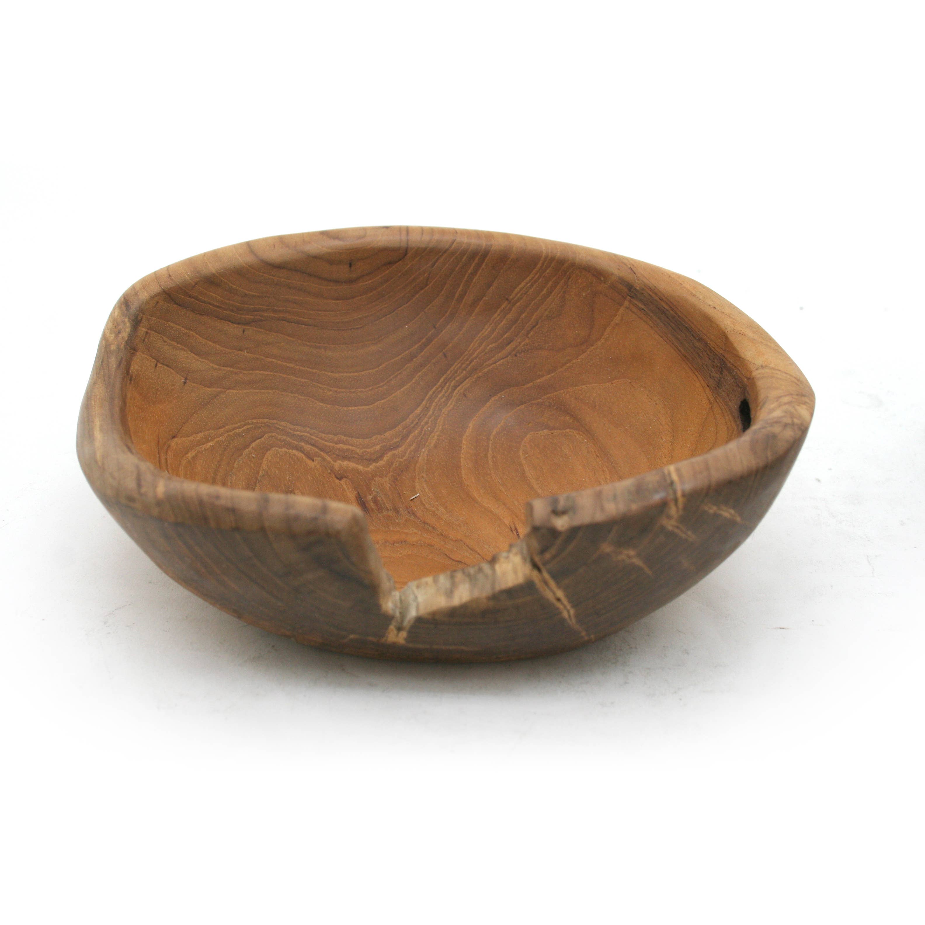 Housewares & Tabletops by Contrast Inc. - Wholesale Decorative Plate/Dish/Bowl - Teak Bowl Small4