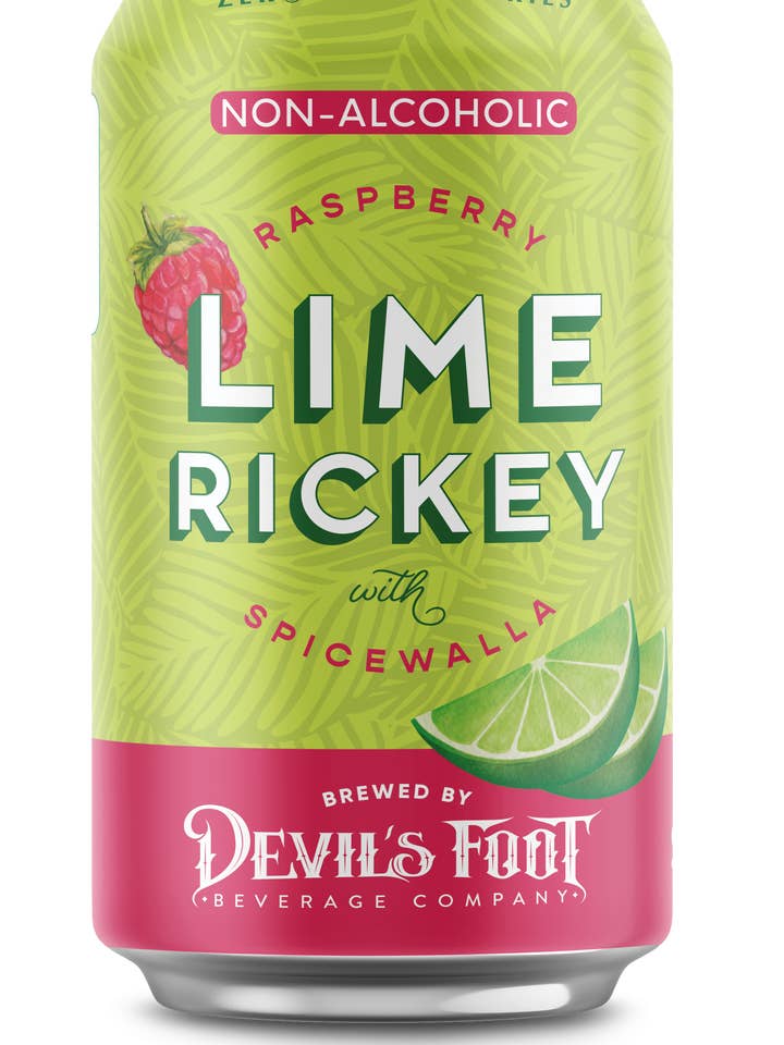 N/A Raspberry Lime Rickey (Case of 24) for wholesale by Devil's Foot Beverage Company