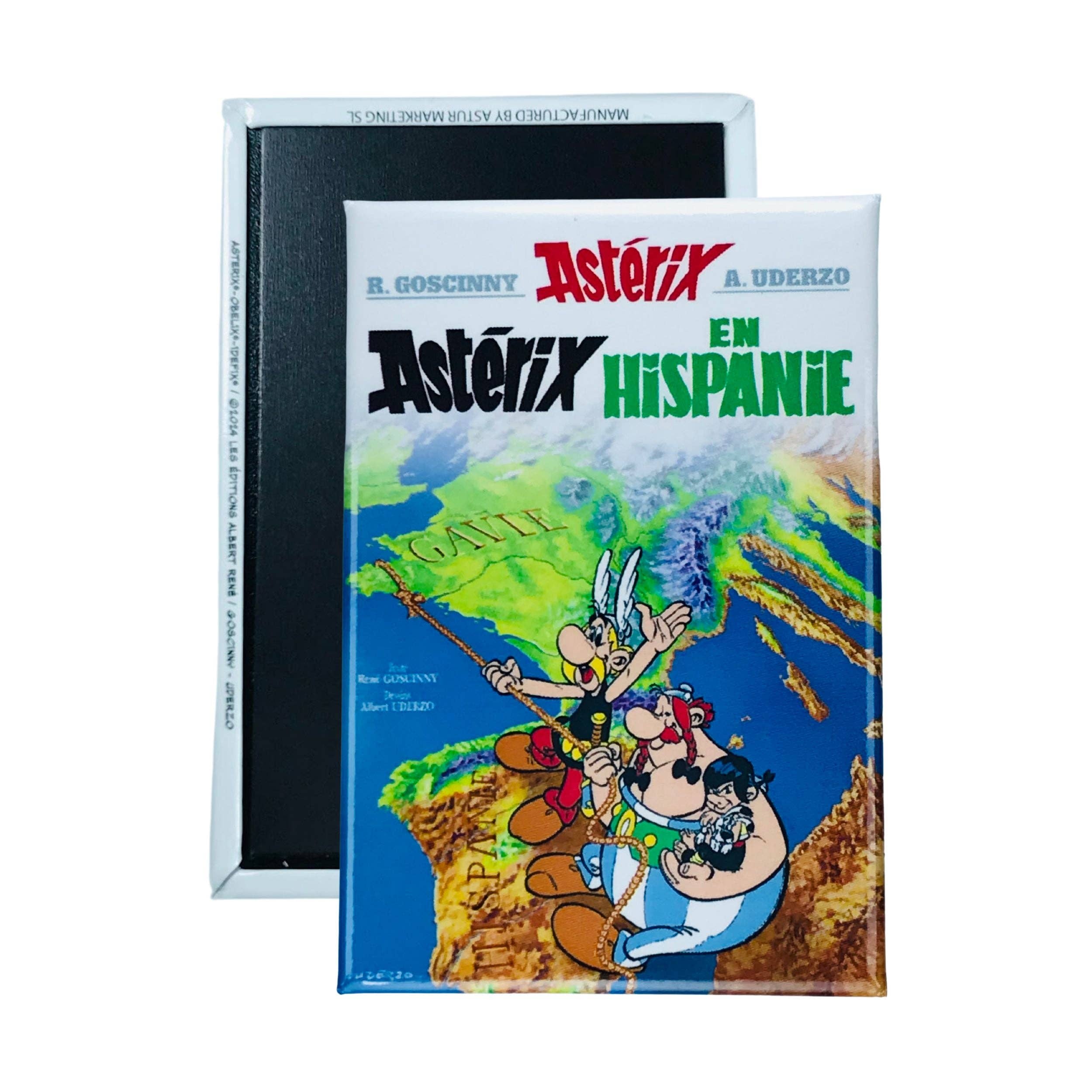 Astur Pins - Venta al por mayor Botón/prendedor - Iman © 14 - Astérix En Hispanie - Portada Comic - Francés - A#140