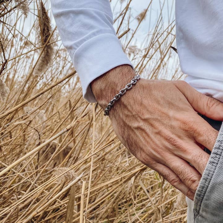 Christina Christi - Wholesale Jewelry - Men's - Men's Bracelet, Silver Bangle Bracelet, Bangle Bracelet Men3