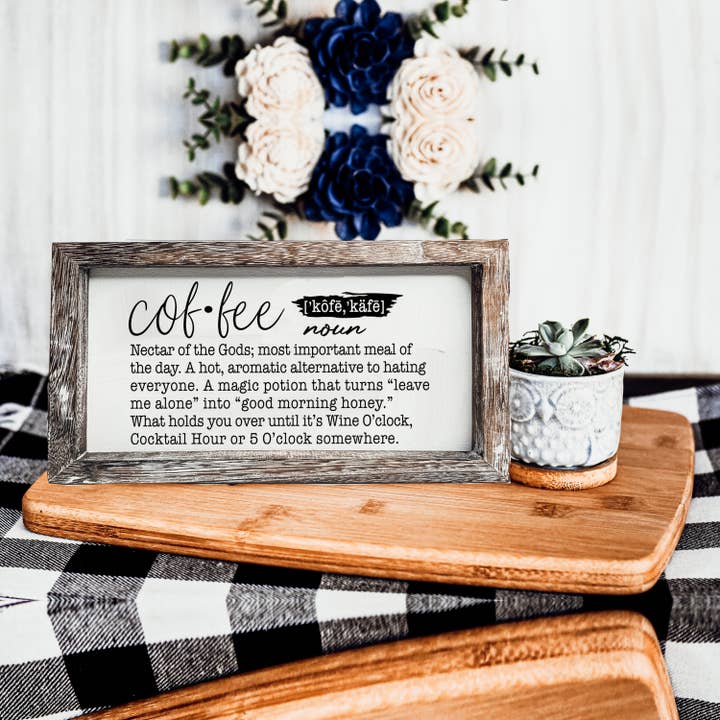 Gia Roma - Wholesale Sign - Inspirational Quote Gifts, Motivational Sign Wooden